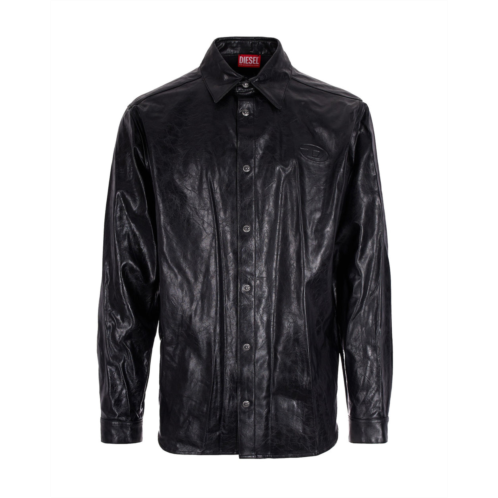 DIESEL s-simply-qmbu coated jacket