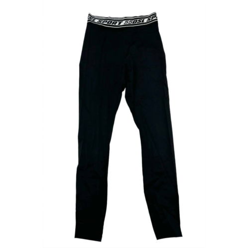 DIESEL mens sport defansel joggers leggings pants in black