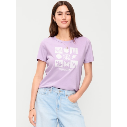 OldNavy EveryWear Crew-Neck Logo-Graphic T-Shirt