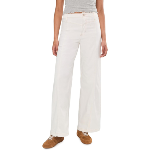 Womens Free People We The Free Libre Wide-Leg Jeans