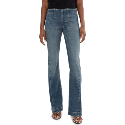 Womens Free People Alamo Low Rise Flare