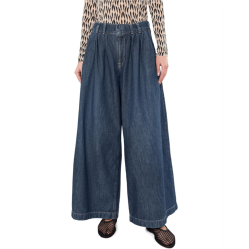 Womens Free People We The Free Scout Wide-Leg Jeans