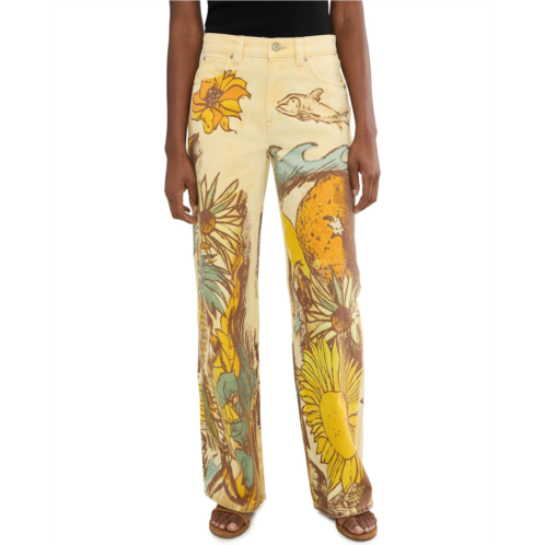 Womens Free People Tinsley Printed