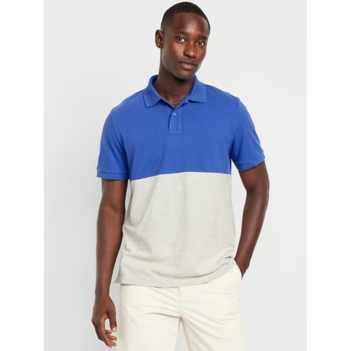 OldNavy Color-Block Pique Polo