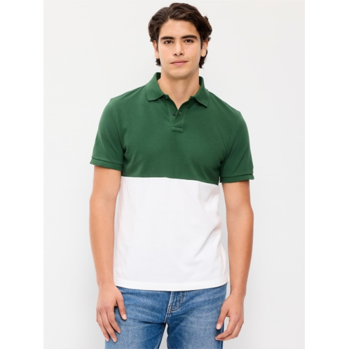 OldNavy Color-Block Pique Polo