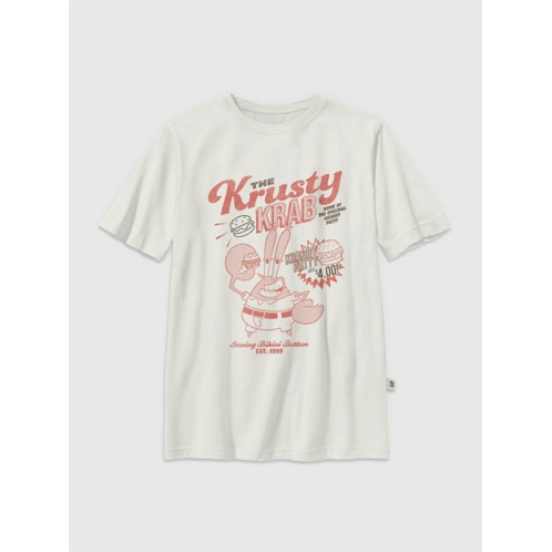 Gap Kids Spongebob Krusty Krab Graphic T-Shirt