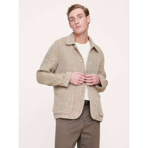 Bananarepublic Linen Tweed Walking Jacket
