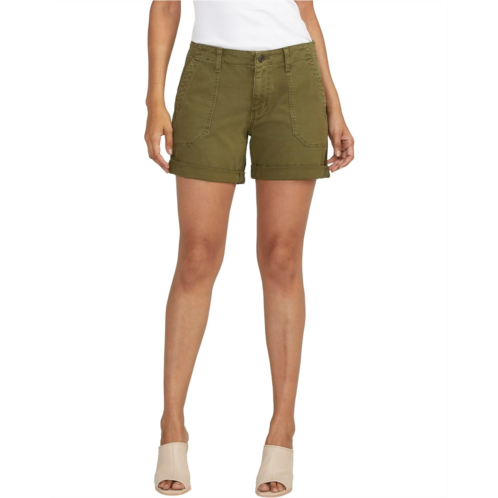 Jag Jeans Safari Shorts in Moss