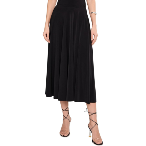 Womens Norma Kamali Flared Skirt To Midcalf (25)
