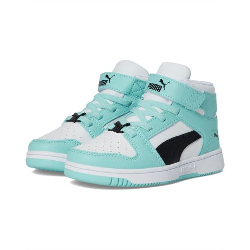 PUMA Kids Rebound Layup Mid Hook And Loop (Little Kid)