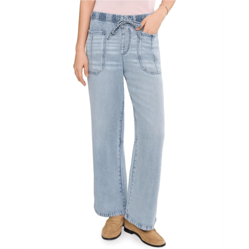 Womens Splendid Lounge Denim Straight Pants