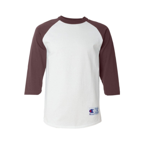 Champion three-quarter raglan sleeve baseball t-shirt