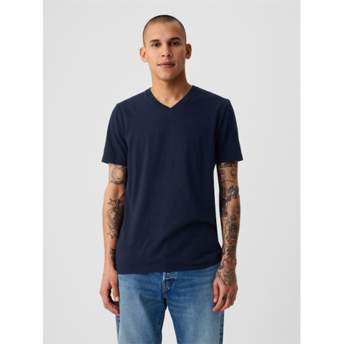 Gap Cotton Jersey V-Neck T-Shirt