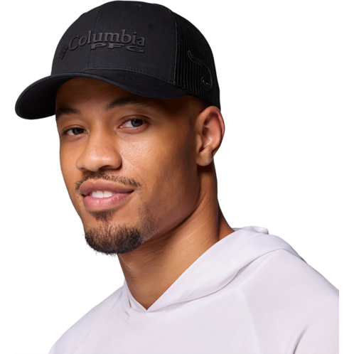 Columbia Sportswear Mens PFG Mesh Snapback Ball Cap Black