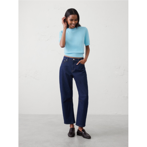 bananarepublic Texture Stitch Cropped Sweater