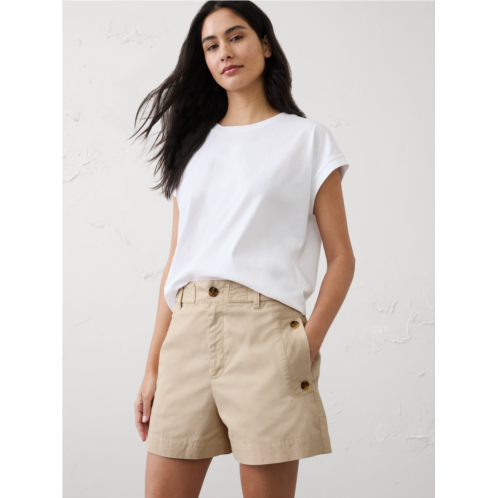 bananarepublic High-Rise Twill Utility Short