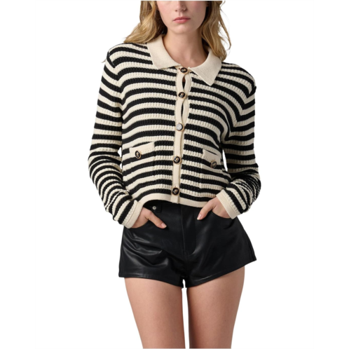 Womens Blank NYC Anchor Down Sweater Jacket
