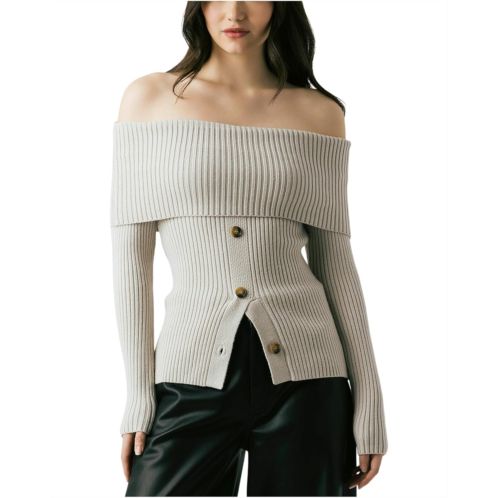 Blank NYC Off Shoulder Sweater