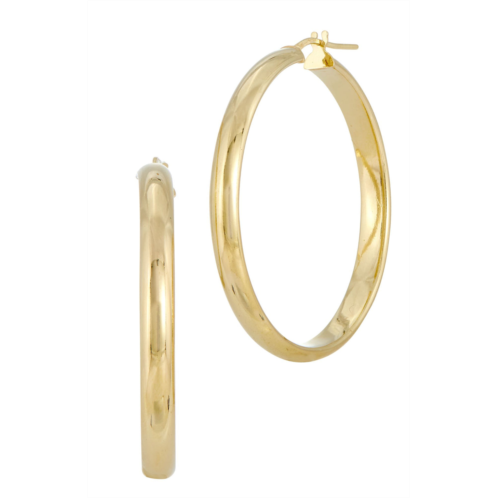 SAVVY CIE JEWELS 18k italian gold plated hoop 40mm