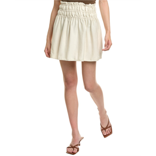 Bella Dahl elastic shirred skirt