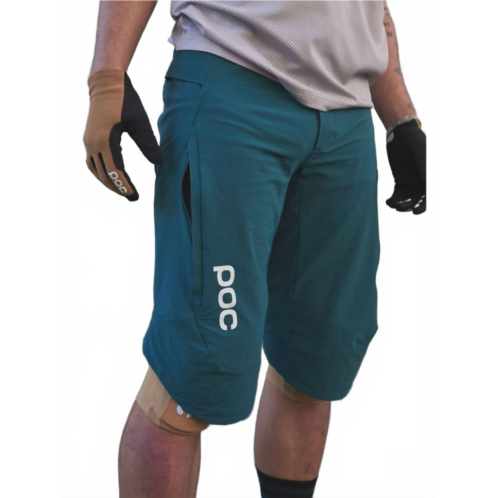POC infinite all mountain shorts in teal