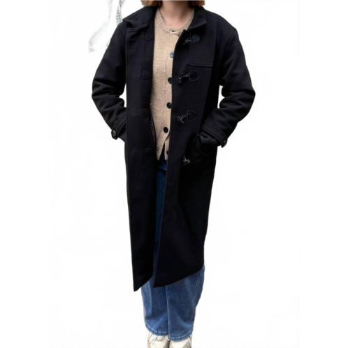 NVLT the porter coat in black