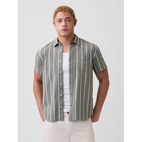 Gap Stretch Poplin Shirt in Standard Fit