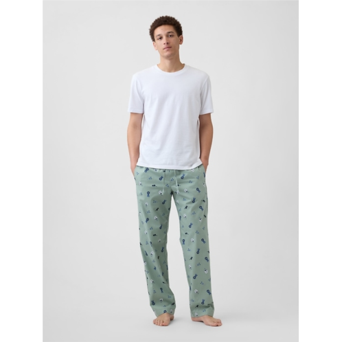 Gap Relaxed Poplin PJ Pants