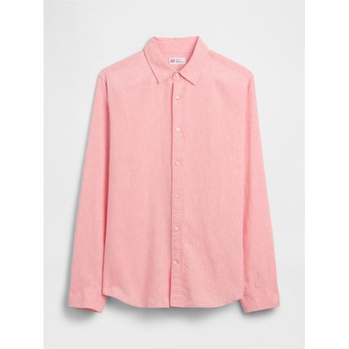Gap Linen-Blend Shirt in Standard Fit