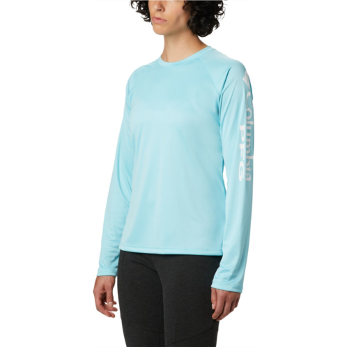 Columbia Sportswear Womens Tidal Tee II Long Sleeve T-shirt Tiki Pink
