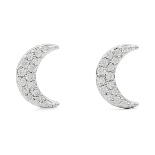 Kate Spade New York Youre A Gem Pave Moon Studs