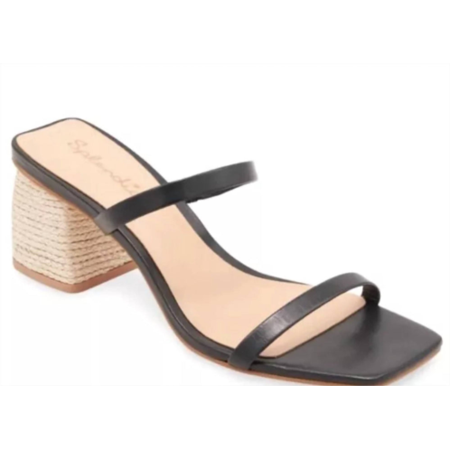 Splendid womens kharis square toe heels in black