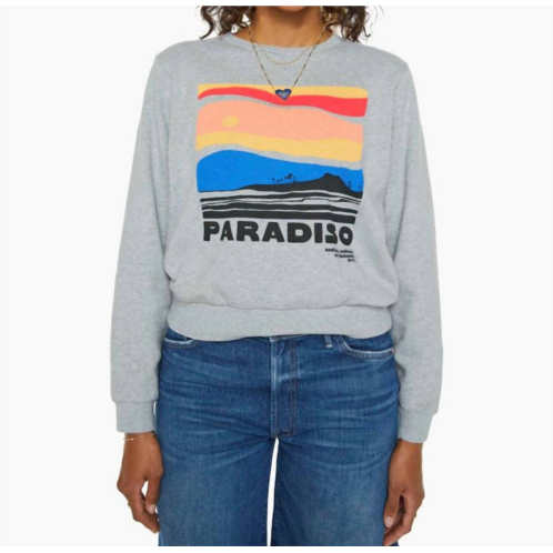 Mother womens the camper sweatshirt in paradiso