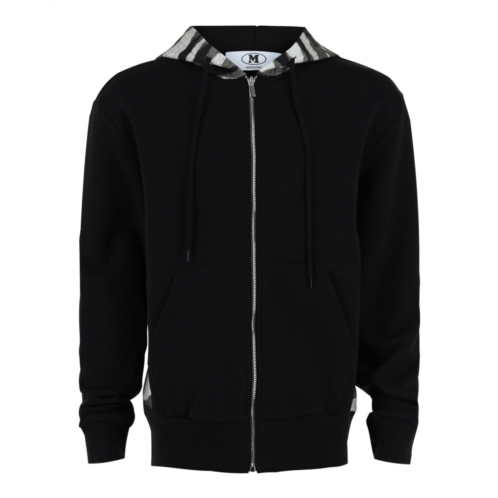 M Missoni zig zag print zip up hoodie
