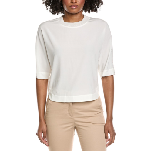 Peserico dolman sleeve silk-blend blouse