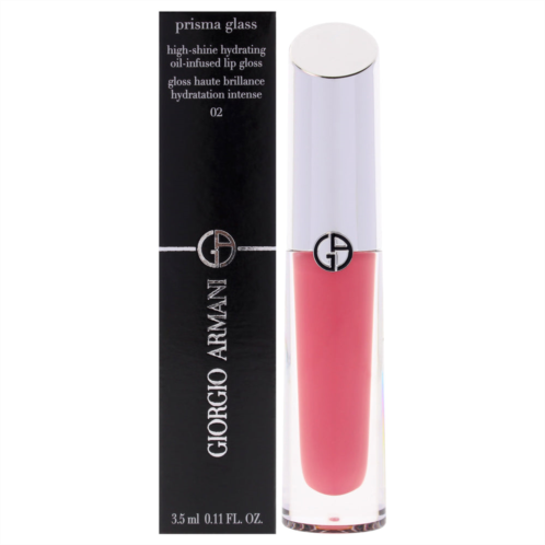 Giorgio Armani prisma glass lip gloss - 02 candy halo by for women - 0.11 oz lip gloss