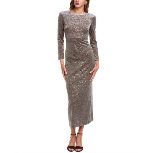 Peserico sequin velvet midi dress