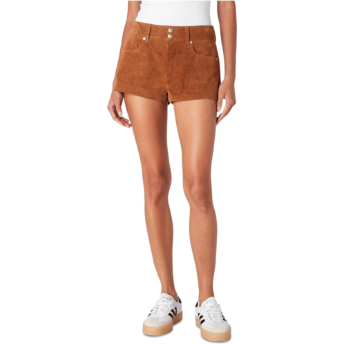 Womens Blank NYC Fortune Cookie Suede Shorts
