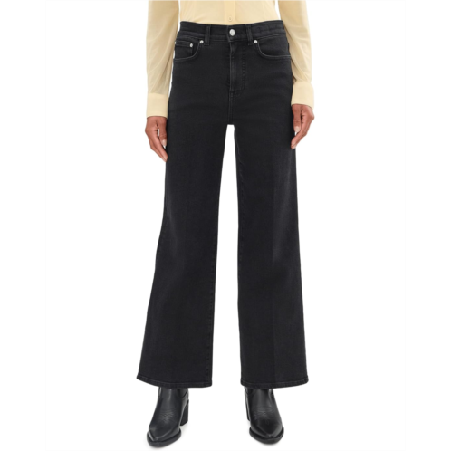 Madewell The Wide-Leg Jean in Black Frost