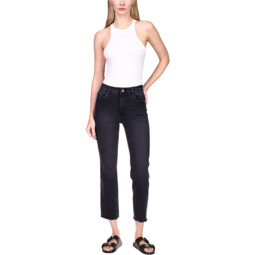 DL1961 Patti High-Rise Straight in Corvus