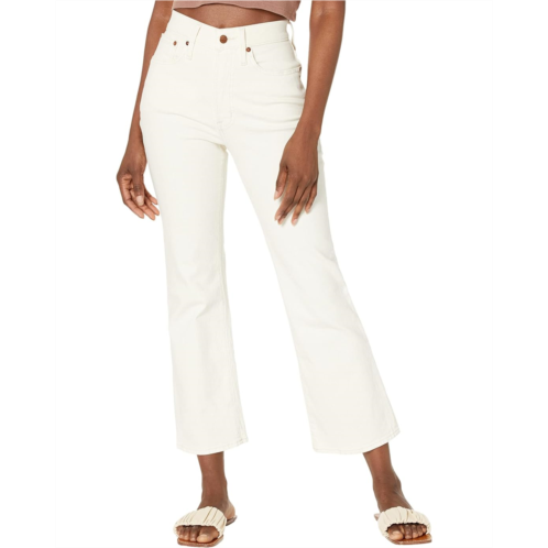 Madewell Perfect Vintage Flare Crop Jeans in Vintage Canvas