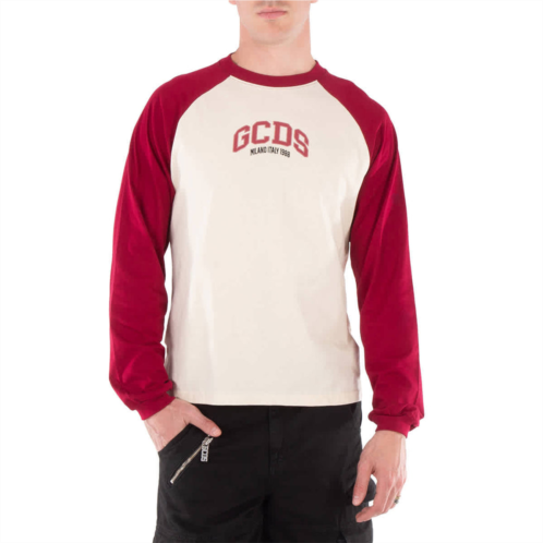 GCDS logo printed crewneck t-shirt