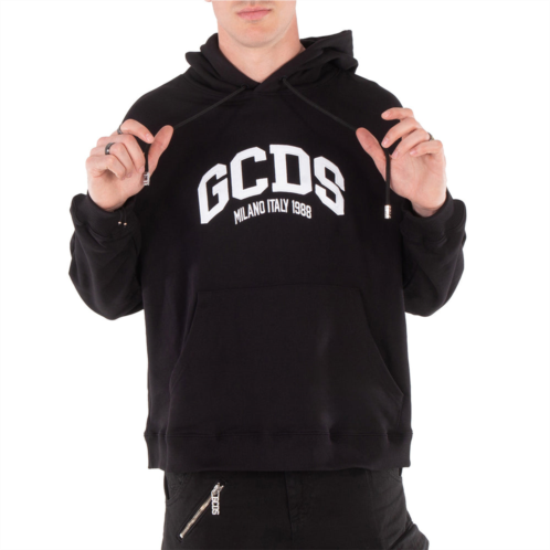 GCDS lounge logo 1988 cotton hoodie
