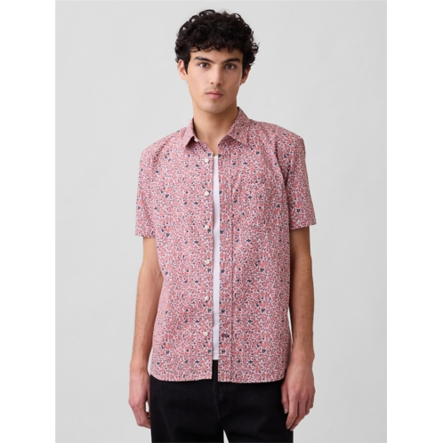 Gap Stretch Poplin Shirt in Standard Fit