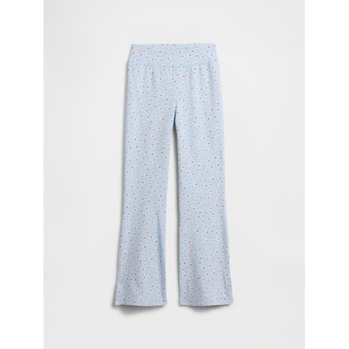Gap Kids Print Stretch Jersey Flare Leggings