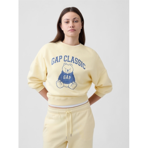 Oversized Gap Graphic Wedge Crewneck Sweatshirt