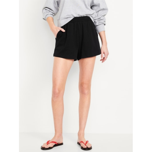 OldNavy Extra High-Waisted SoComfy Sweat Shorts -- 3-inch inseam