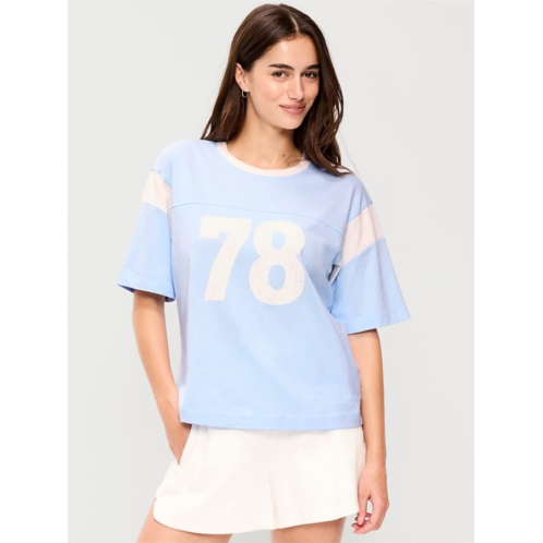OldNavy Short-Sleeve Loose Crew-Neck T-Shirt
