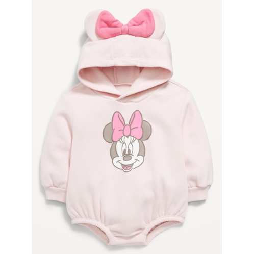 OldNavy Disneyⓒ Hooded Minnie Mouse Fleece One-Piece Romper for Baby