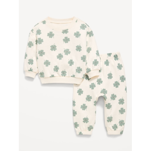 OldNavy Printed French Terry Sweatshirt and Sweatpants Set for Baby